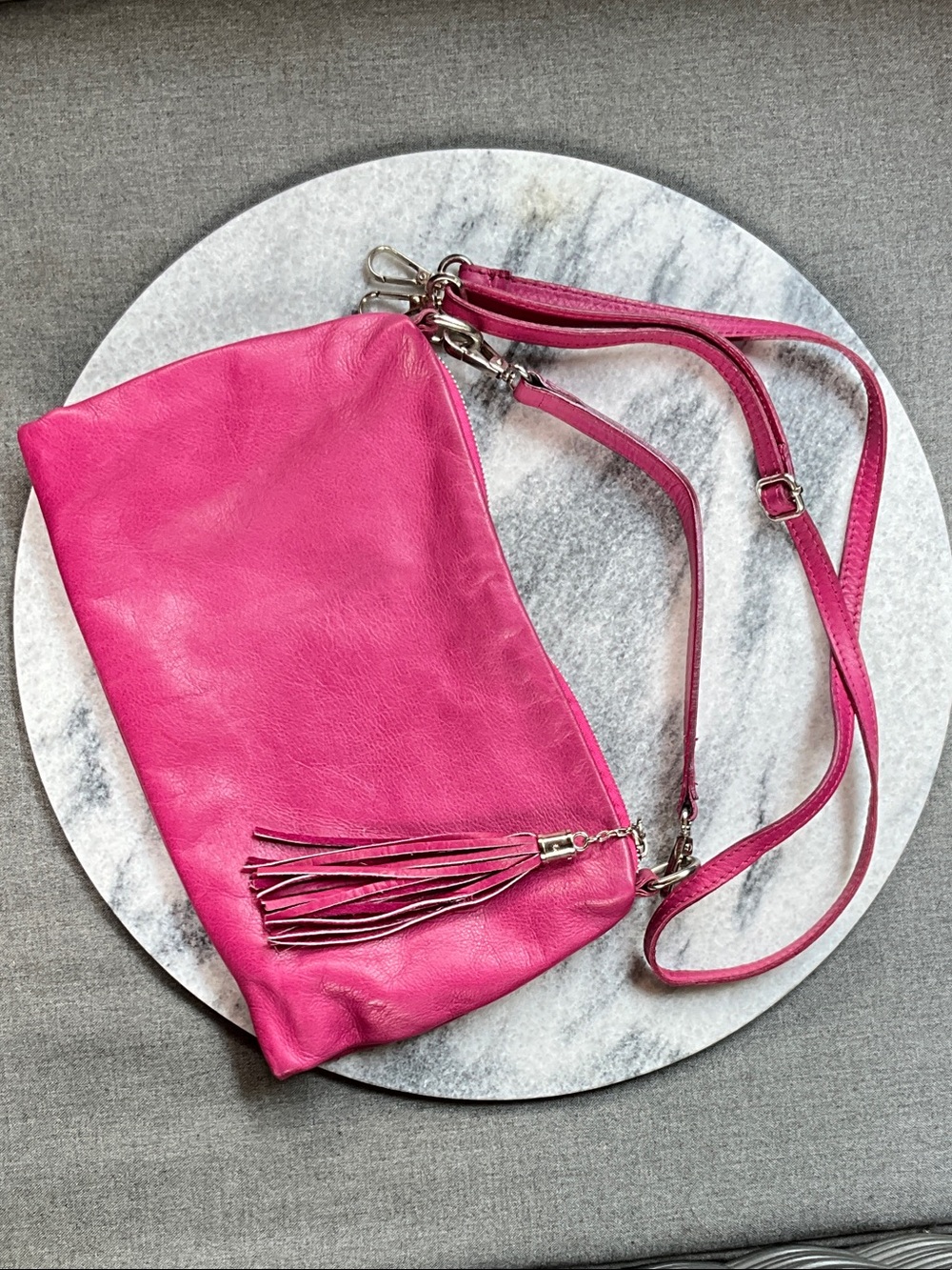 Genuine Leather Purse Made In Italy
